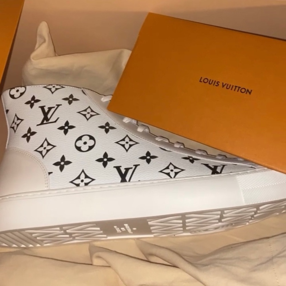 New Authentic Louis Vuitton Tattoo Sneaker Boot